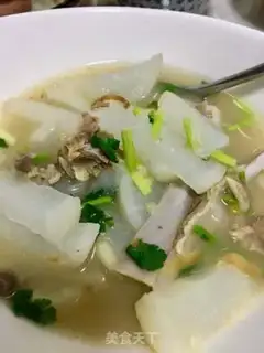 Make A radish lamb soup step 15