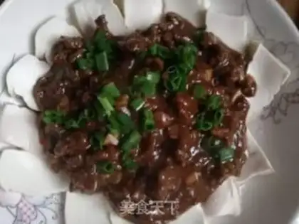 Make Beef steam tofu step 8