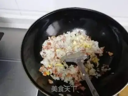 Make Egg fried rice step 5