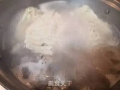 Make Mushroom pasta step 4