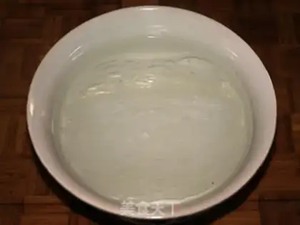 Make A spinach mix fan step 1