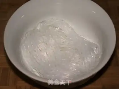 Make A spinach mix fan step 3