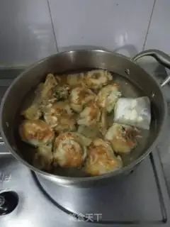 Make Cod stew tofu step 5