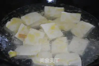 Make Peaches tofu soup step 2
