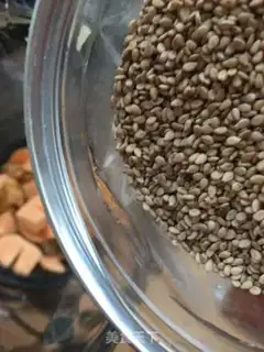 Make Potato rice sesame paste step 2