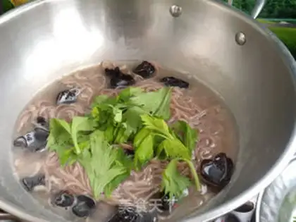 Make Red sorghum soup step 5