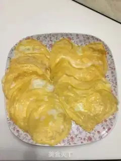 Make Egg dumplings step 2