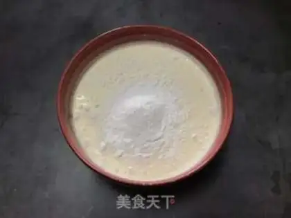 Make Fresh egg pudding step 3