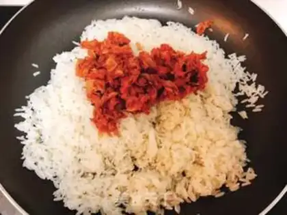 Make Hot cabbage step 2