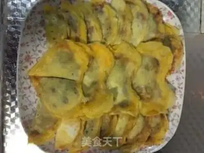 Make Egg dumplings step 4