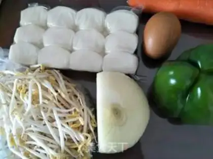 Make Chicken fried rice cake step 0