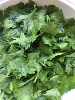 Make ♪ White radish and fresh beads of emerald ♪ step 1