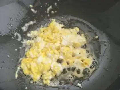Make Chicken fried rice cake step 5