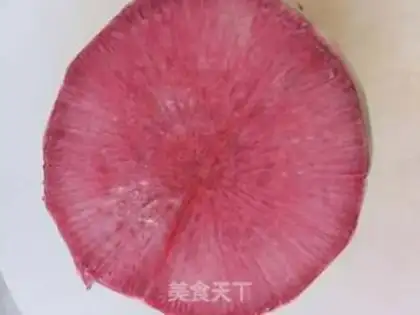 Make The radish step 0