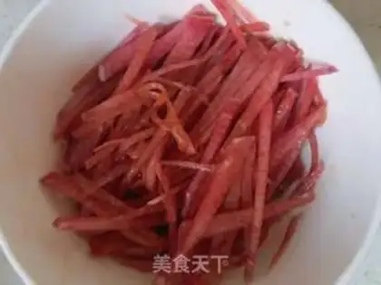 Make The radish step 3