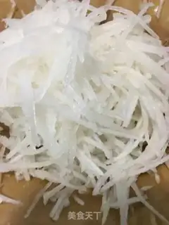 Make ♪ White radish and fresh beads of emerald ♪ step 13