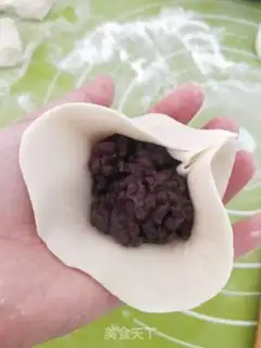 Make Red bean rolls step 2