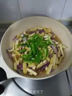 Make Onion fried tofu step 7