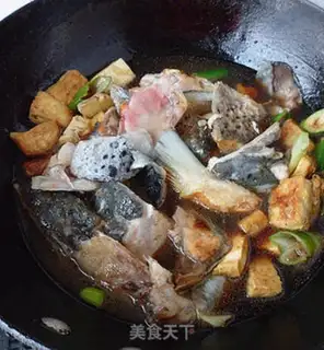 Make Tofu on a salmon head step 5