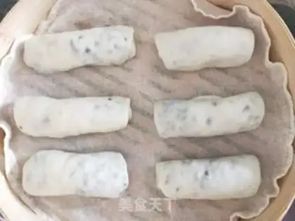 Make Red bean rolls step 5