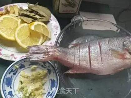 Make Thai lemon fish step 1