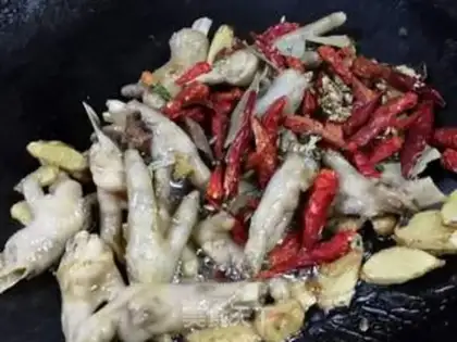 Make Homes burn chicken claws step 4