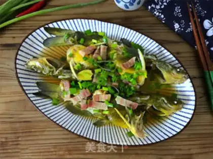 Make Steamed cedar fish step 5