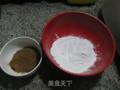 Make Red sugar rice cake step 0