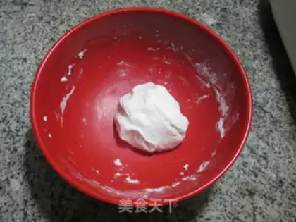 Make Red sugar rice cake step 2