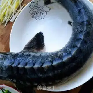Make The varnished sturgeon step 1