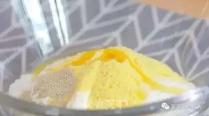 Make Corn doughnuts step 1