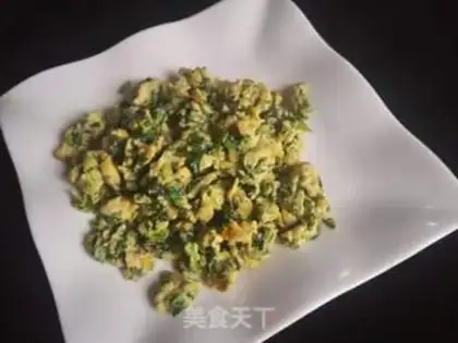 Make Celery leaves and fried eggs step 9