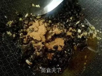Make Bean veggie fish step 2