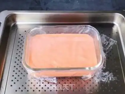 Make Carrot mountain cake step 5
