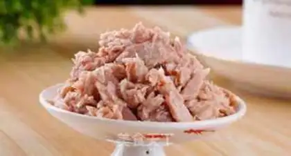 Make Blue rice tuna fried rice step 3