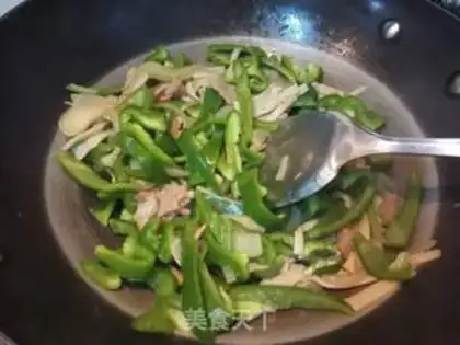 Make Pyre apricot and fried meat step 9