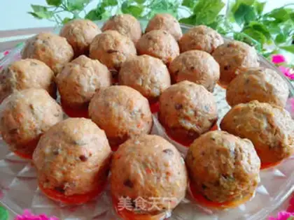 Make Quail egg carrot meatballs step 6