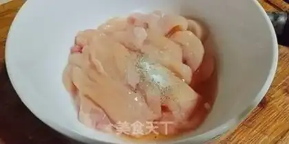 Make Sour chicken step 1