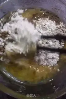 Make Souffle sesame pancakes step 4