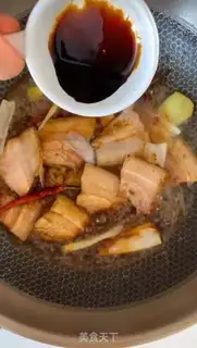 Make Powder pork stew step 4