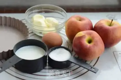 Make Apple cheese cake step 0