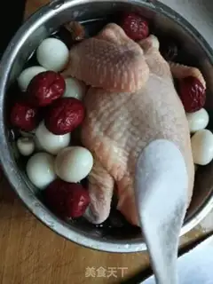 Make Chicken stew with red dates step 7