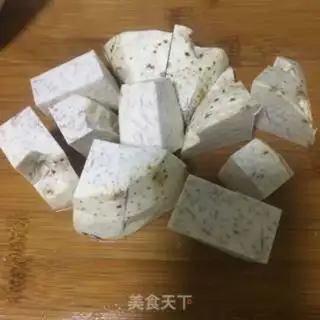 Make Steaming taro step 1