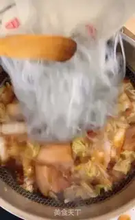 Make Powder pork stew step 8