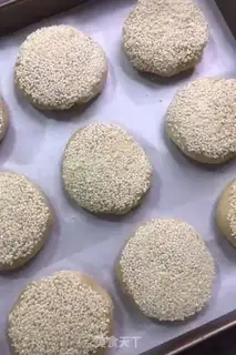 Make Souffle sesame pancakes step 13