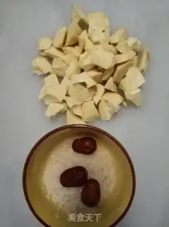 Make Potato rice soup step 1