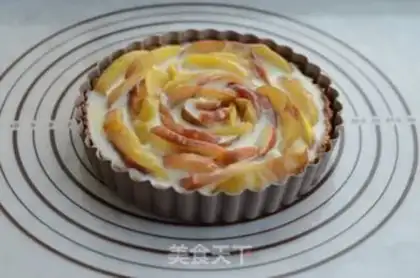 Make Apple cheese cake step 7