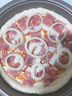 Make Bacon pizza step 7