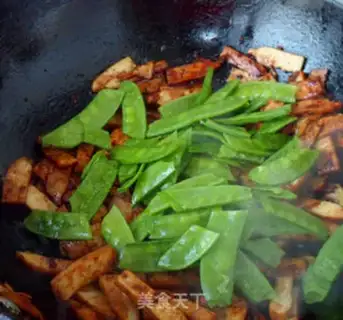 Make Fried fragrance beans step 5