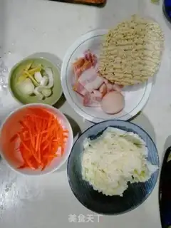 Make Bacon noodles step 0